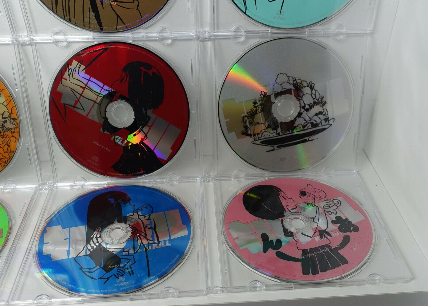 KILL LA KILL Special Disc 9 Set , Sound Track , Drama CD , Documentary DVD 