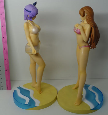 Dead Or Alive Extra Summer Beach Figure Statue Set Kasumi & Ayane DOA no box 