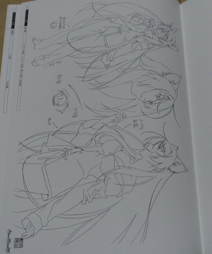 Bakemonogatari Production Note characters White Special Edition 