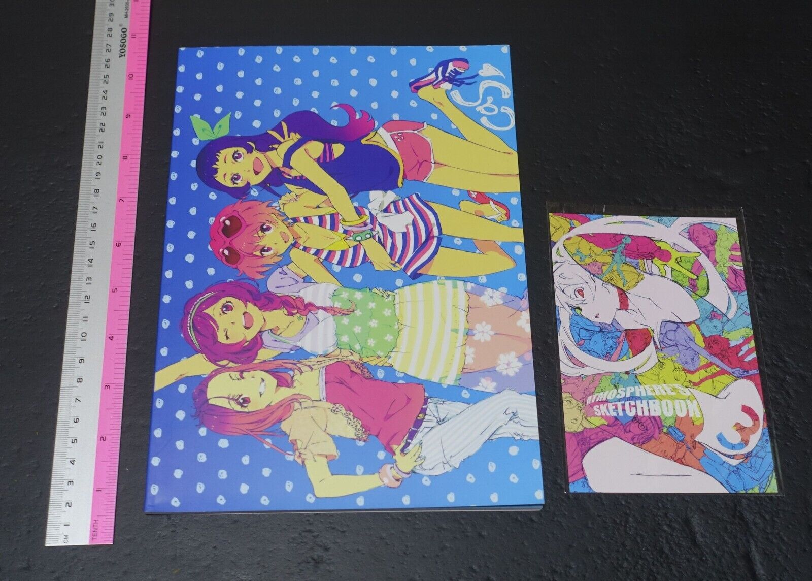 Mai Yoneyama Hiromi Taniguchi etc Art Book Chuousen Anime Sisters C.A.S 