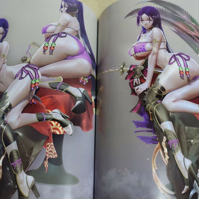 Honjou Raita Fate FGO Designer's Fan Art Book Rakugaki hon Vol.1-2 set Raikou 