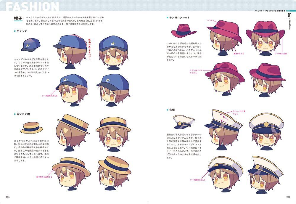 How to Draw MiniCharacters Basics&Expression Techniques for Drawing ChimattoCute 