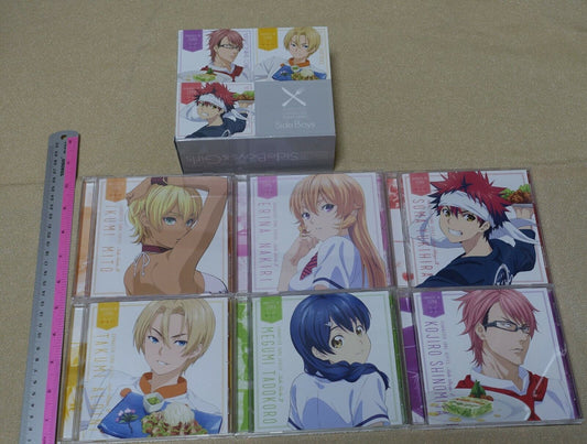 Food Wars! Shokugeki no Soma Animation Character Song CD Complete Set 