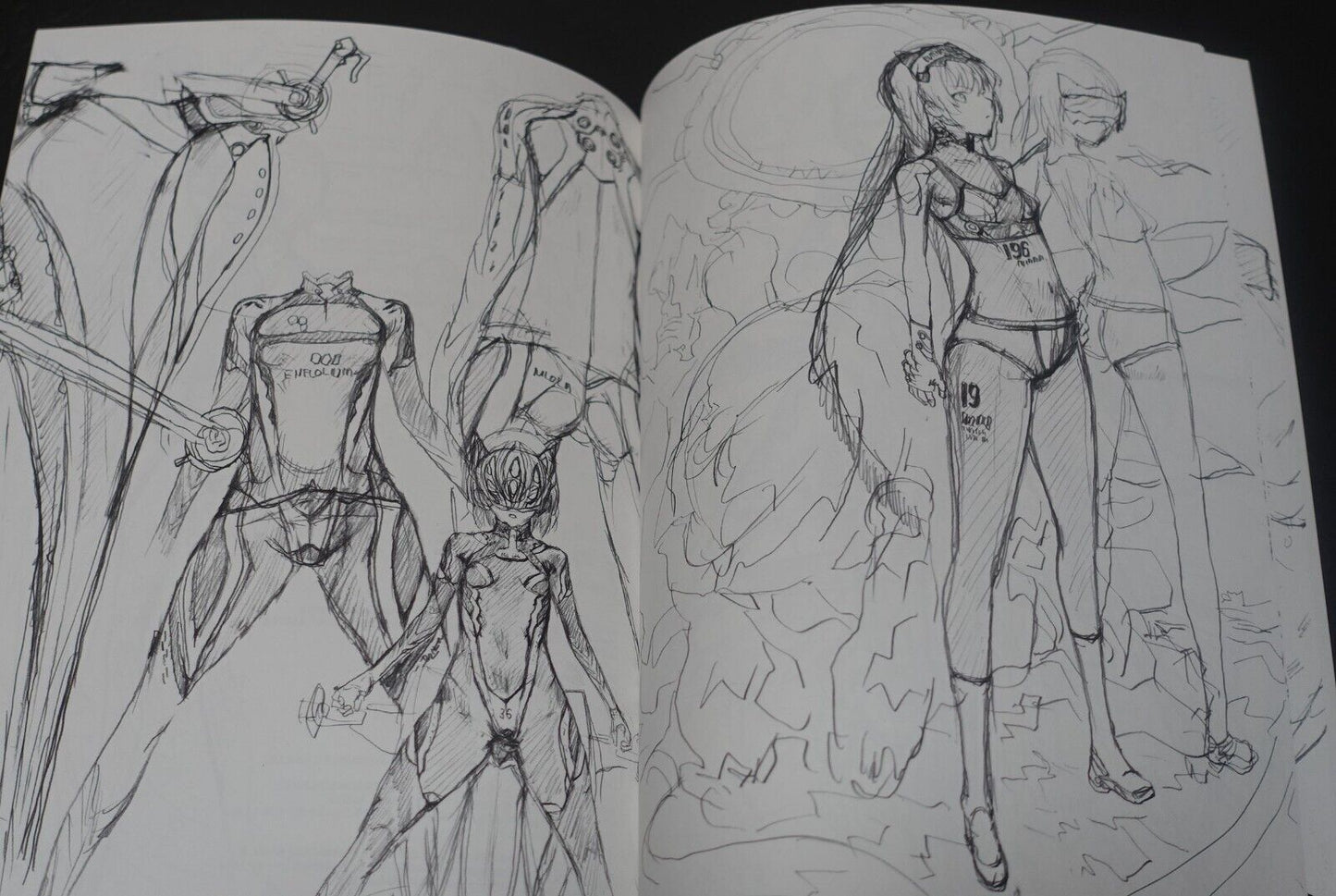 Ugetsu Hakua yellow tag Art Book NAVIGATOR SCRIPT 