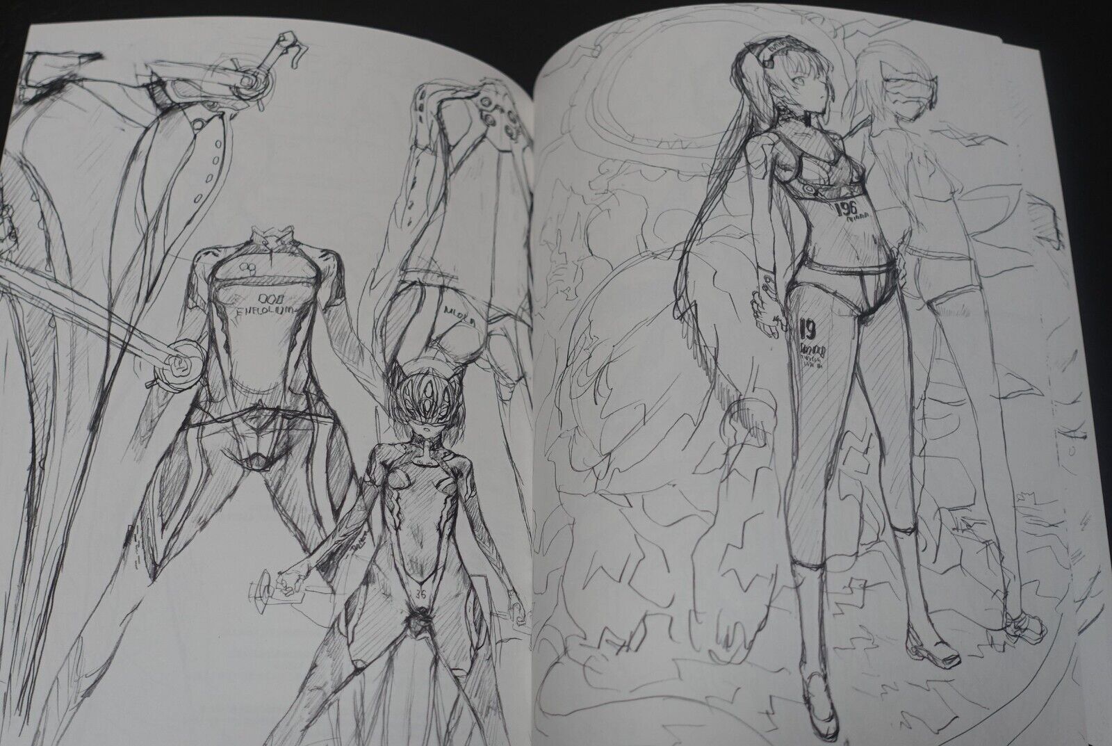 Ugetsu Hakua yellow tag Art Book NAVIGATOR SCRIPT 