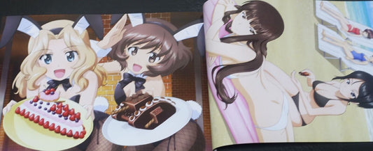 GIRLS und PANZER Characters Official Art Works Sensha-do Shoujo Syashin Syuu 4 