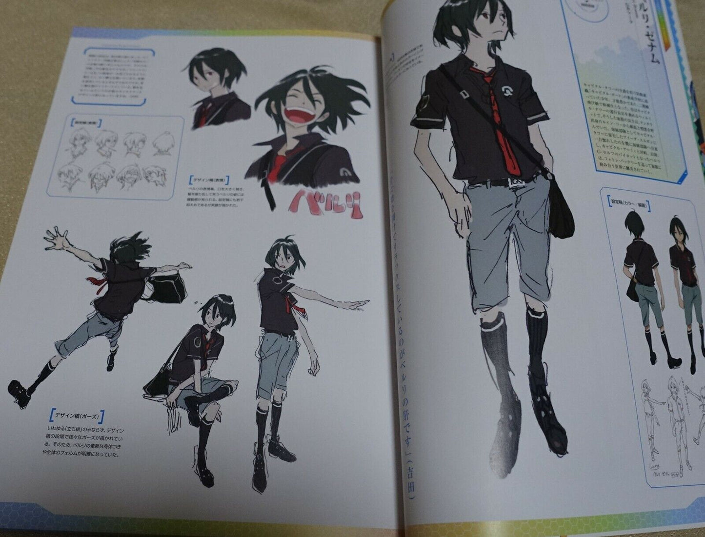 Kenichi Yoshida Gundam Reconguista in G Character Design Art Work Book 112 page 