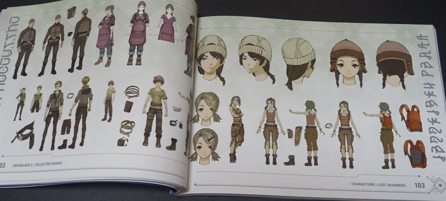 Xenoblade 3 Collected Works Setting Art Book Xenoblade3 