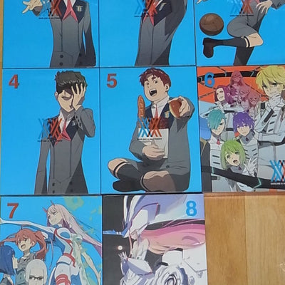 Darling in the Franxx Blu-ray Series 1-8 Complete Set & Sound Track &Voice Drama 