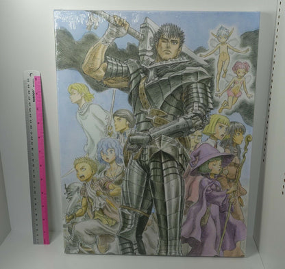 BERSERK EXHIBITION EVENT ITEM Big Fine Art Board 41x32cm Guts & Party 