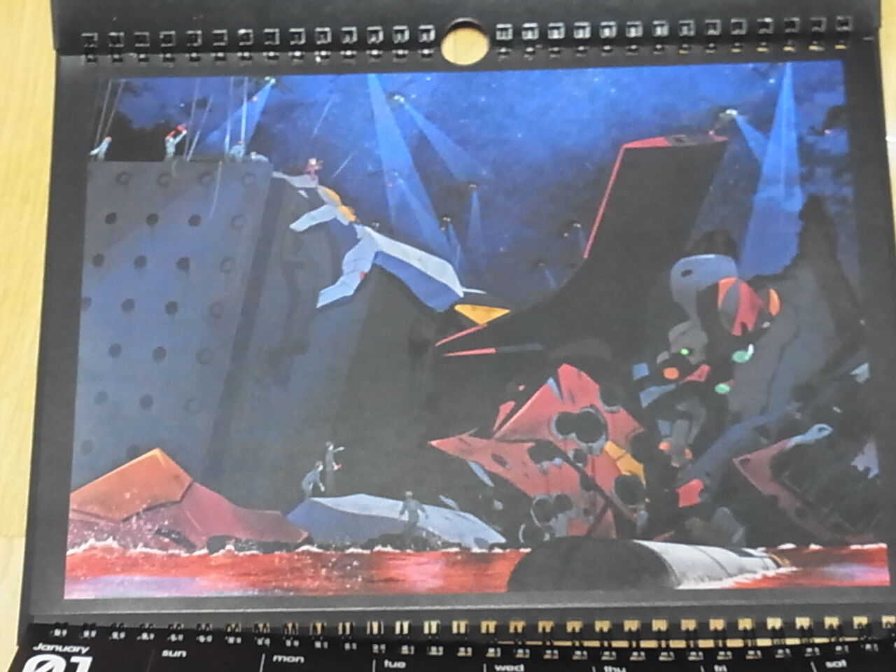 Evangelion studio khara calendar 2014-2015 set 