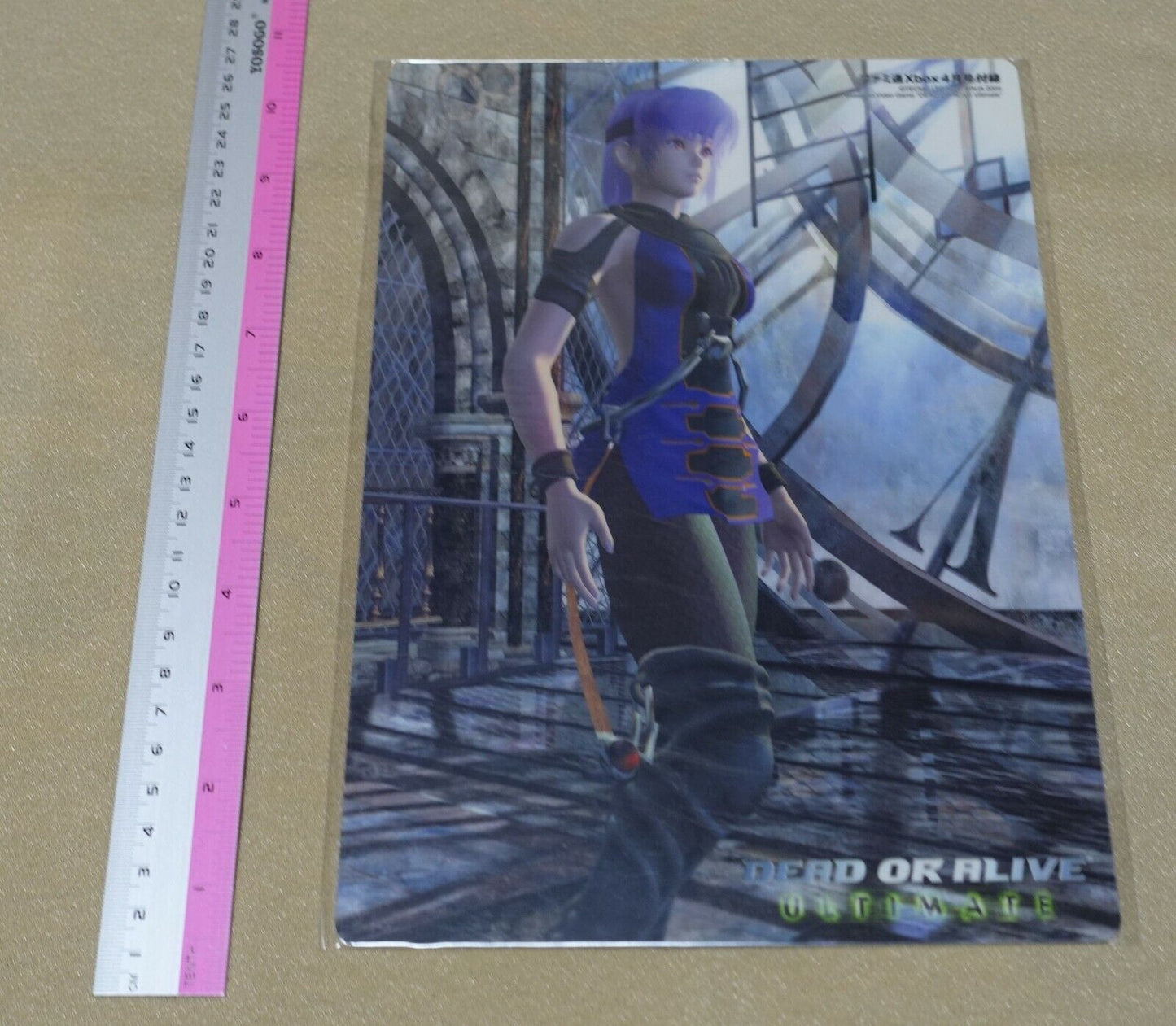 Dead or Alive ULTIMATE PVC Reversible Art Board Ayane & Kingdom Under Fire 