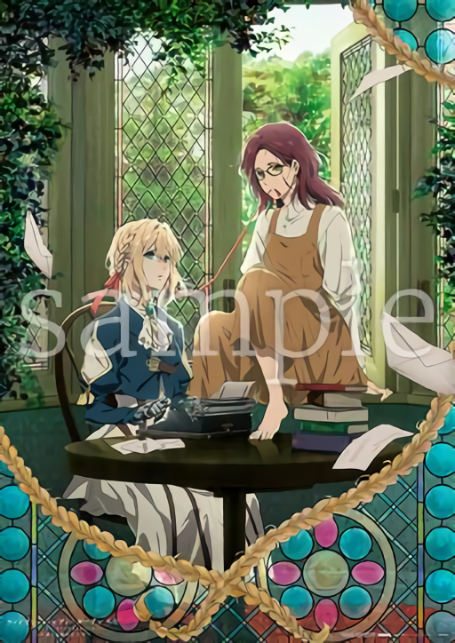 Violet Evergarden Side Story Movie B2 Size Poster High Grade Poster 