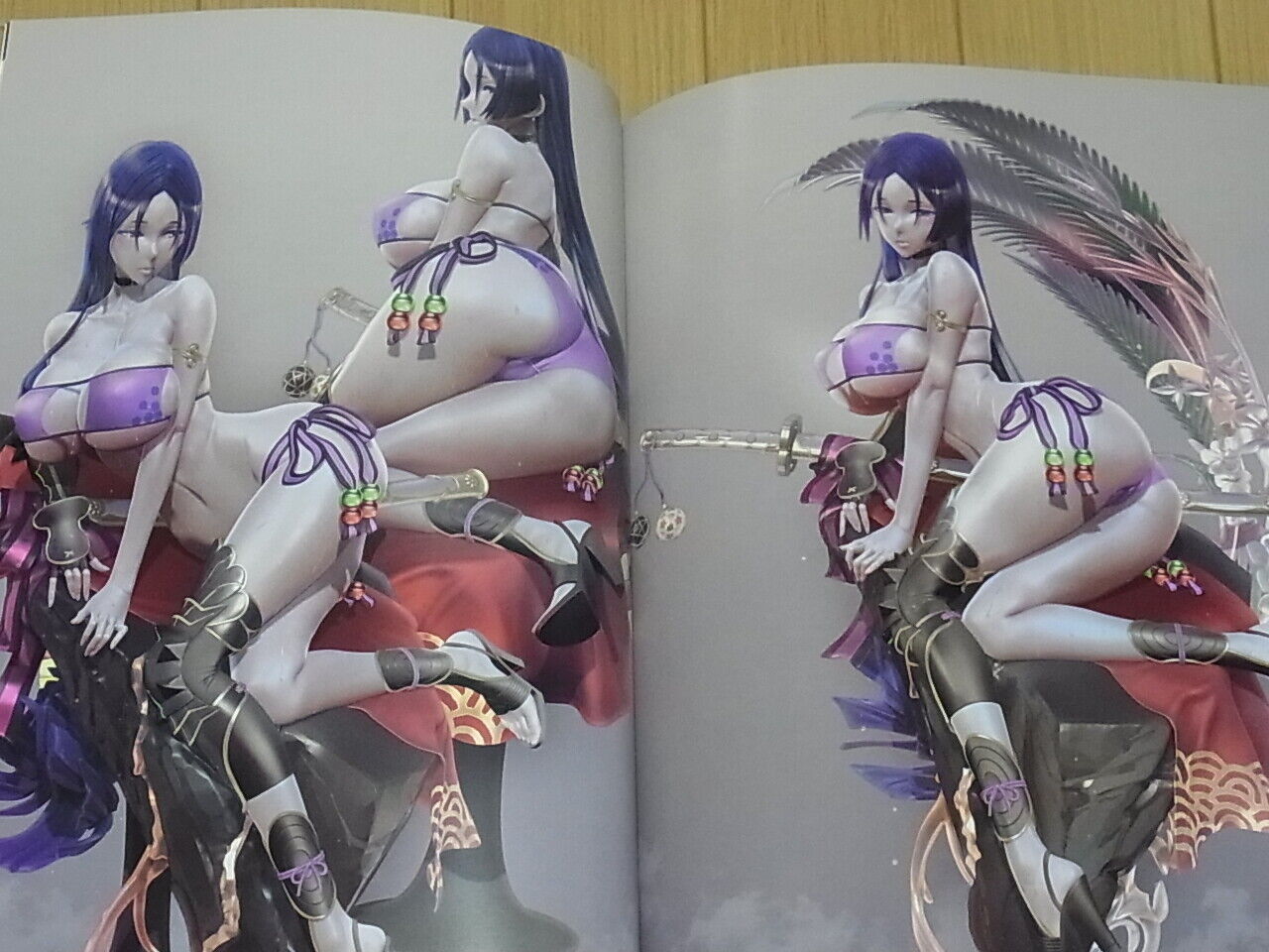 Honjou Raita Fate FGO Designer's Fan Art Book Rakugaki1-3 Complete Set Raikou 