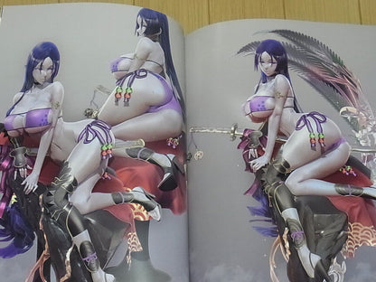 Honjou Raita Fate FGO Designer's Fan Art Book Rakugaki1-3 Complete Set Raikou 