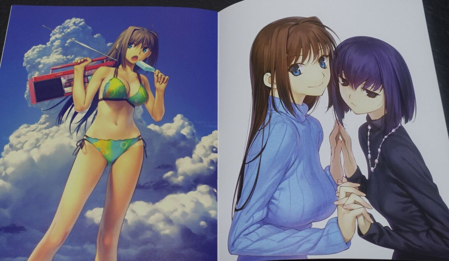 Witch on the Holy Night Official Setting Art & Illustration Book Set 