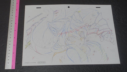 SYMPHOGEAR XV Reproduction Key Frame Art Sheet D 