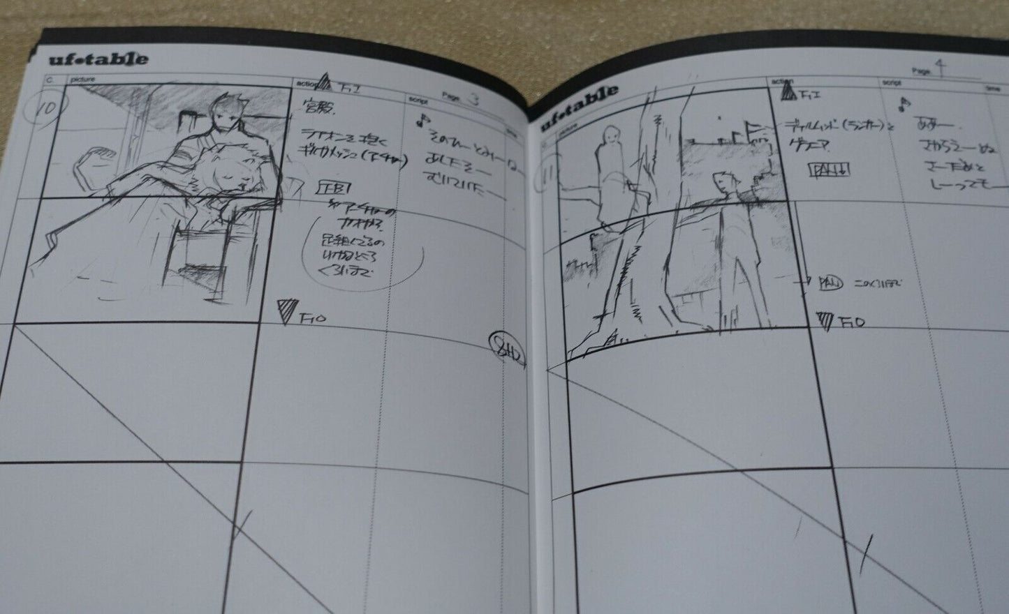 ufotable Fate Zero 1st OPENING & ENDING CONTINUITY BOOK Story Board Art 