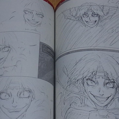 NOBUTERU YUUKI YUKI ESCAFLOWNE Anime & Design works Collection Book2 384page 