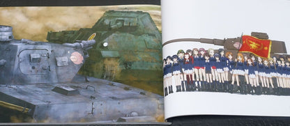 GIRLS und PANZER Characters Official Art Works Sensha-do Shoujo Syashin Syuu 3 