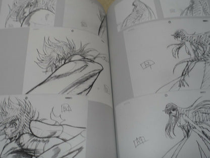 Takeshi Morita Animation Key Frame Art Book Precure Saint Seiya etc 