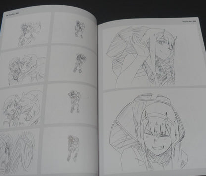 Darling in the Franxx Setting Art Book 1-2 & Key Frame Art Book 1-2 Set 