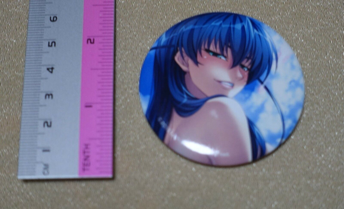 Taimanin Asagi Series Steel Badge Asagi 