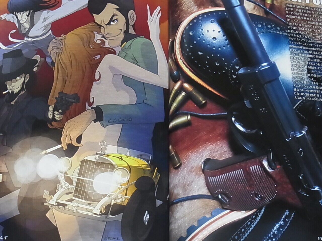 KIYO CLUB Lupin the Third Color Fan Art Book Lupin the Third Forever. 