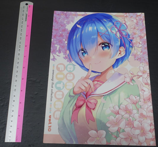 Ameusagi Re Zero Rem & The Quintessential Quintuplets Fan Art Book Con Fiture 