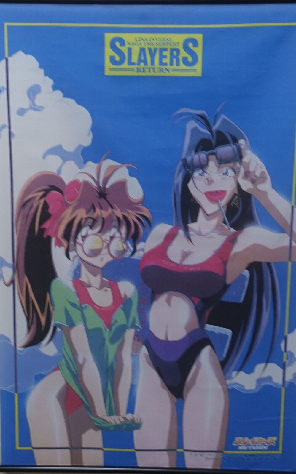 The Slayers Return Rina & Naga 59 x 87 cm Big Tapestry 