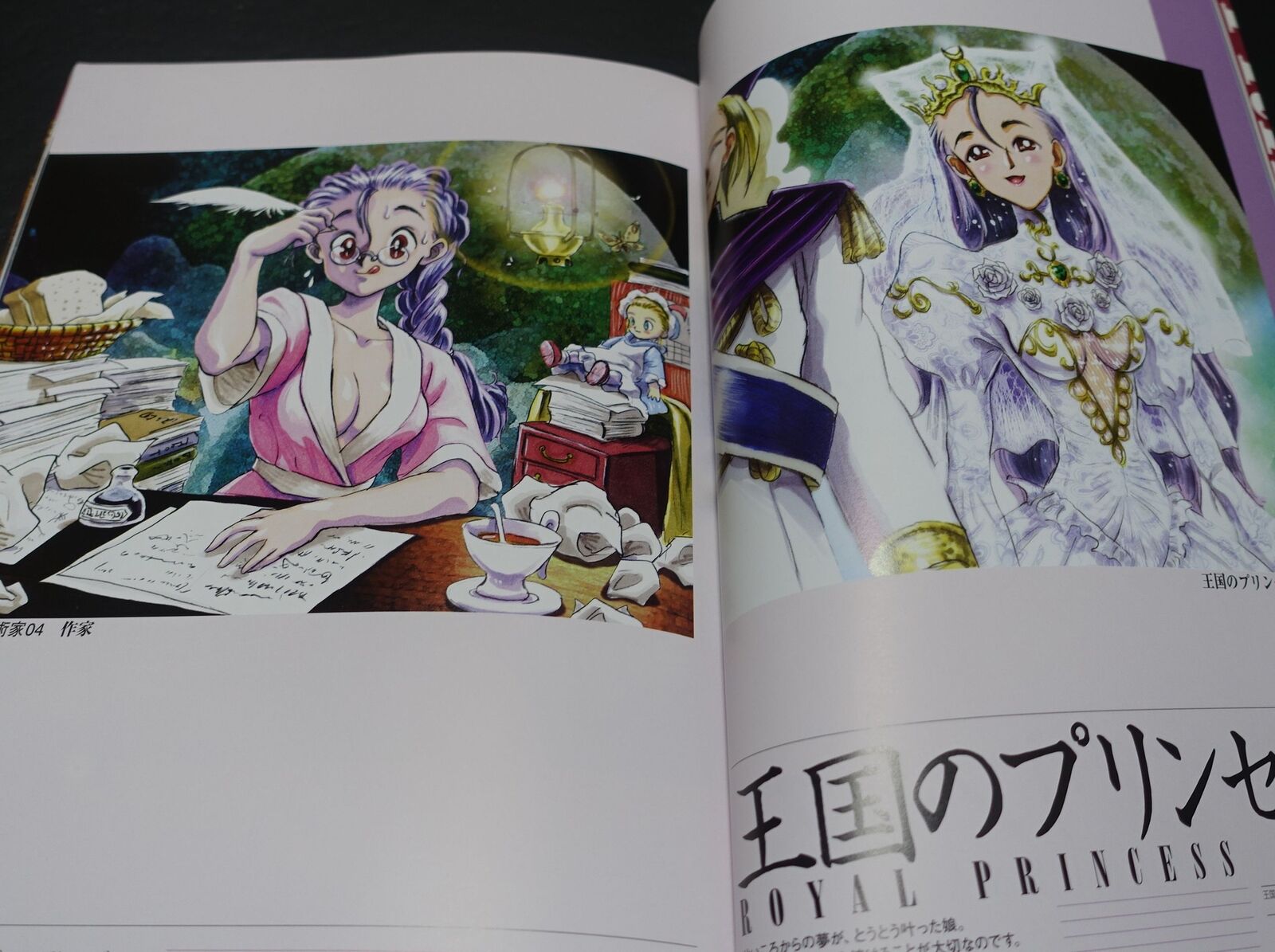 Princess Maker Official Art Work Book Takami Akai 