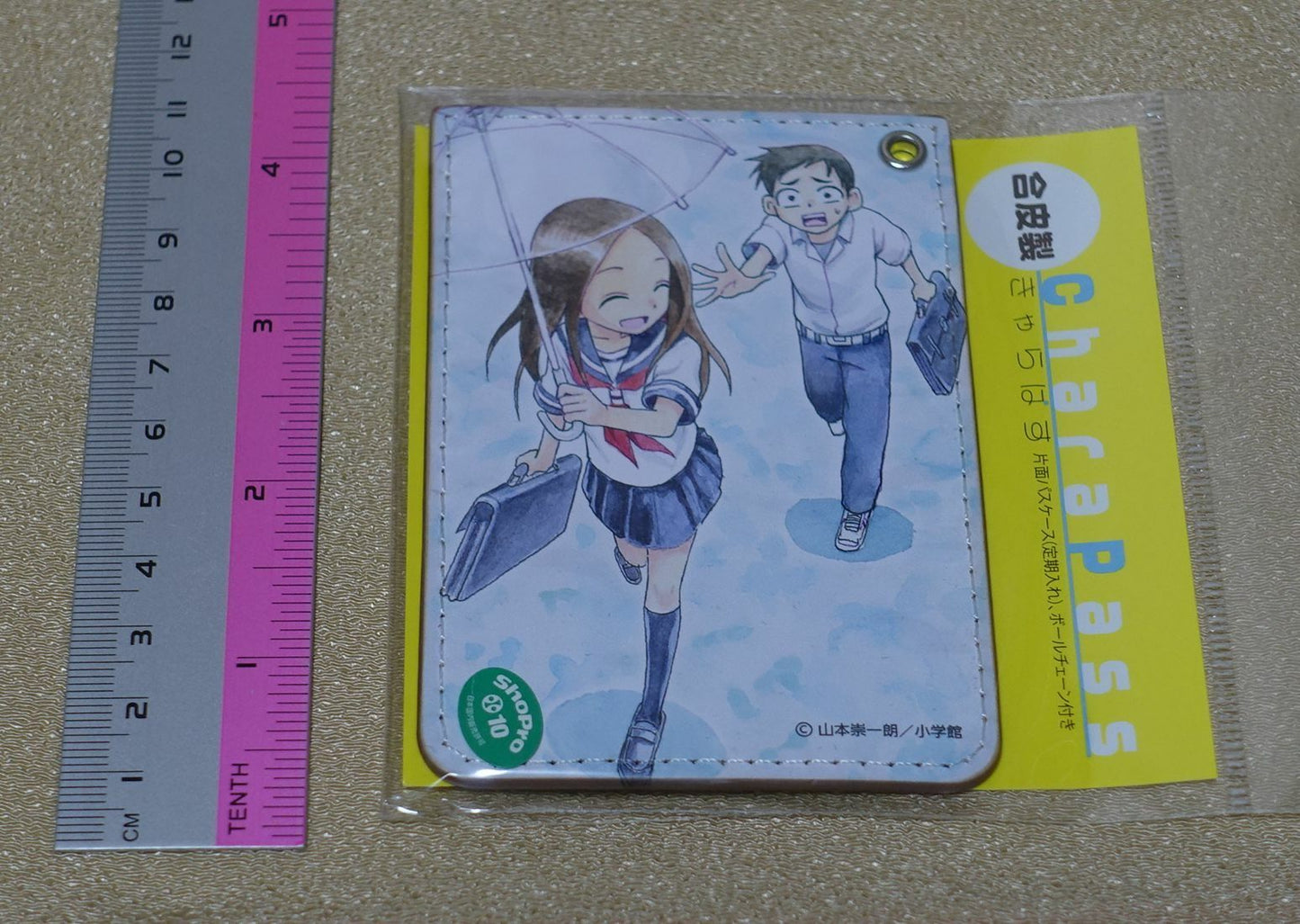 Teasing Master Takagi-san Karakai Jouzu Pass Case ID Badge Holder 