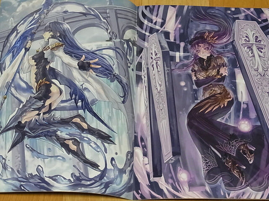 tamagonokimi Color Illustration Art Book Rainbow Quest 