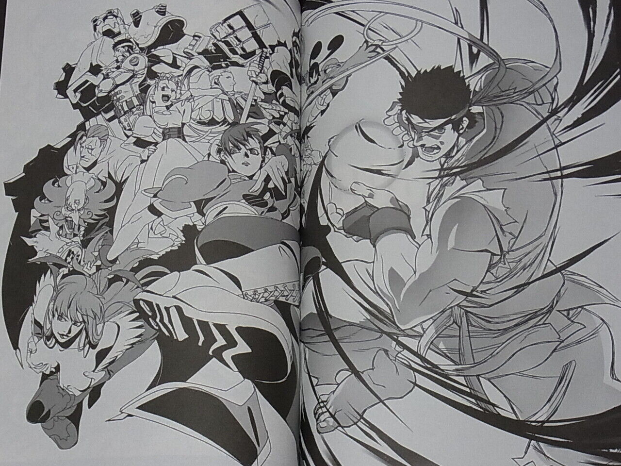 atmosphere tarou2 Yone ebisu etc Capcom Fan Art Book Capcom VS atmosphere 