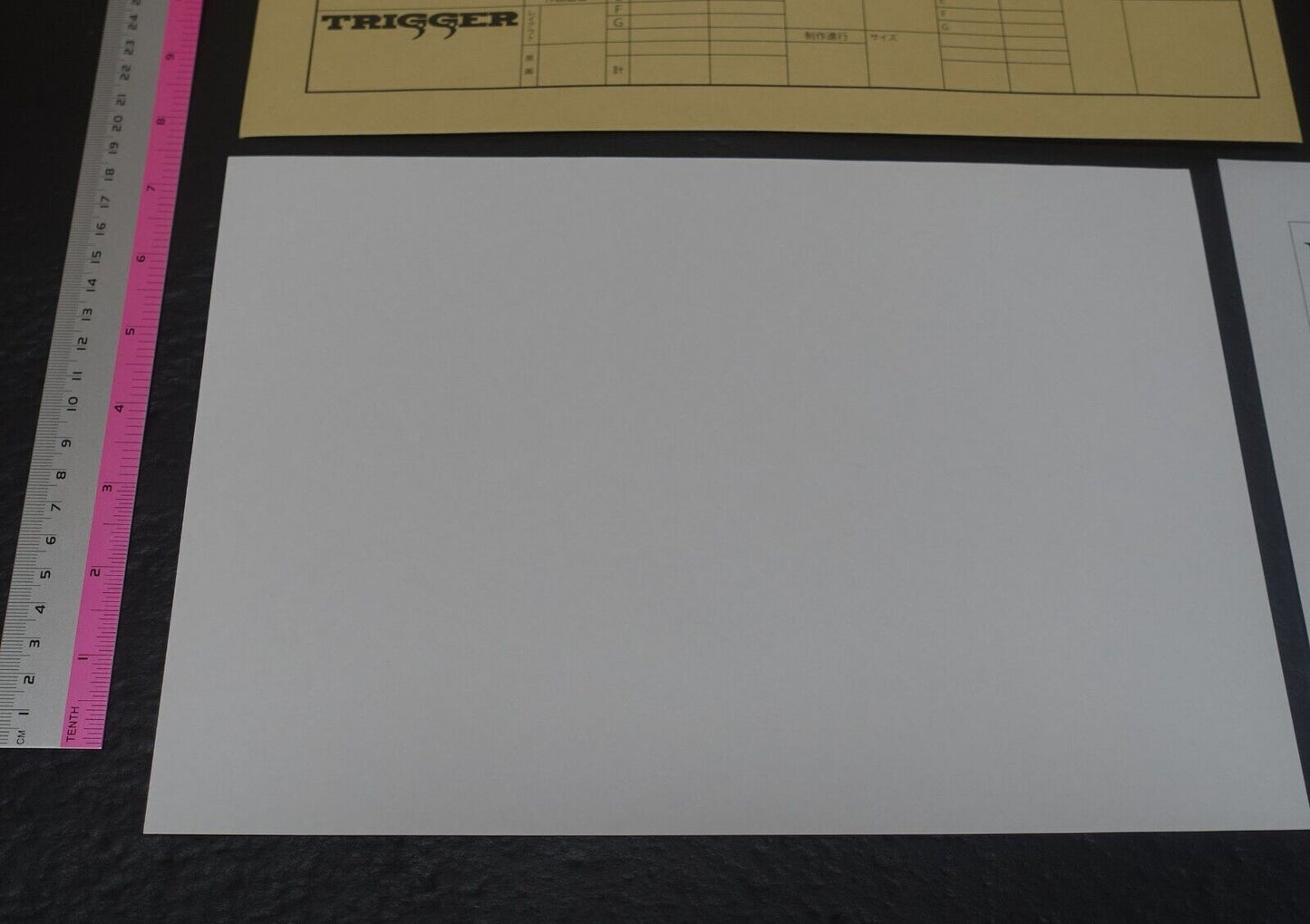 Little Witch Academia Reproduction Key Frame Art Sheet Akko Lotte Sucy TRIGGER 