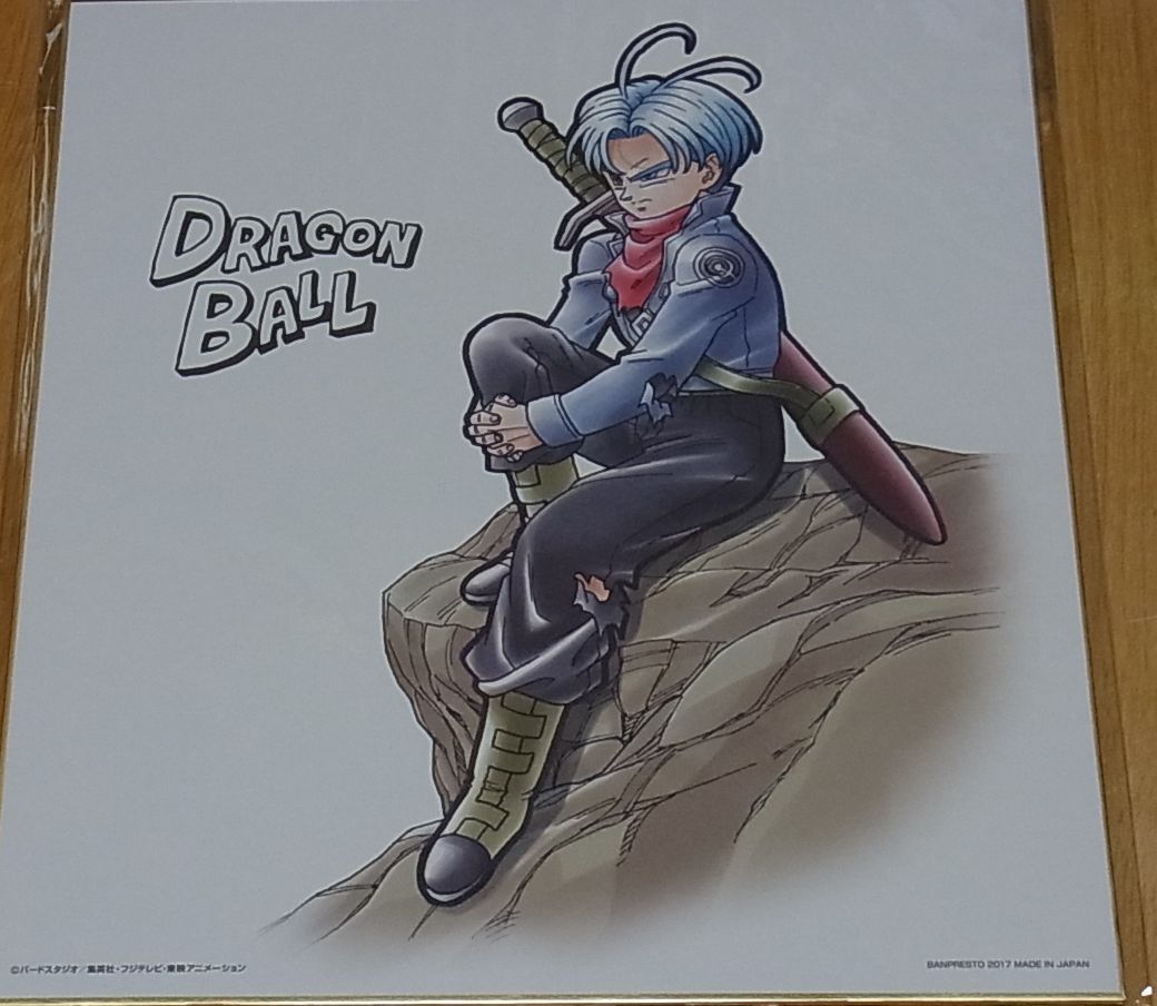 Dragon Ball Super Print Shikishi Art Board 27 x 24 cm Trunks 