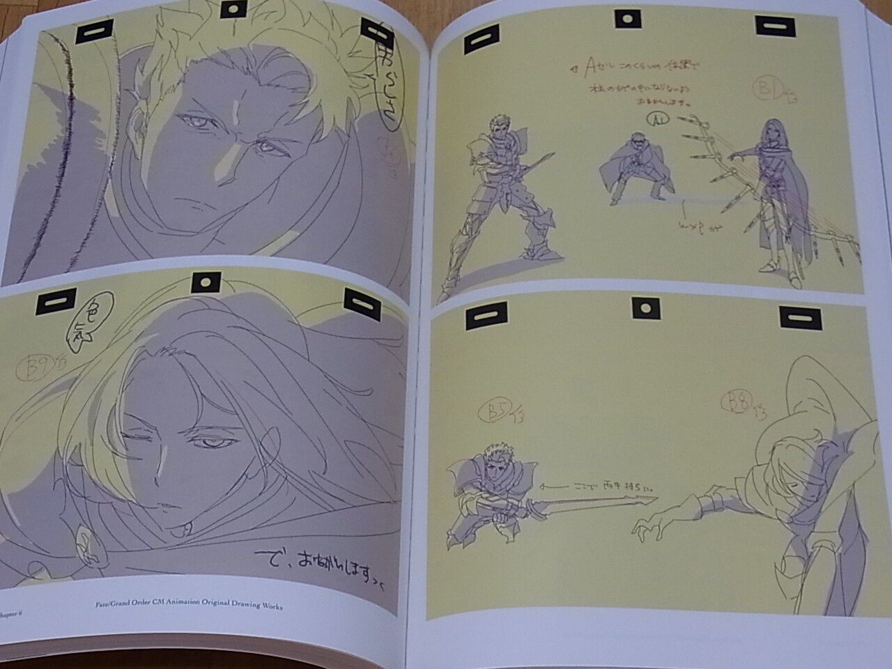 Mayutokage Fate Grand Order CM Animation Original Drawing Works FGO Key Frame 