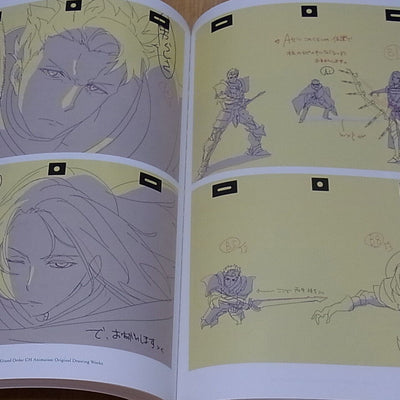 Mayutokage Fate Grand Order CM Animation Original Drawing Works FGO Key Frame 