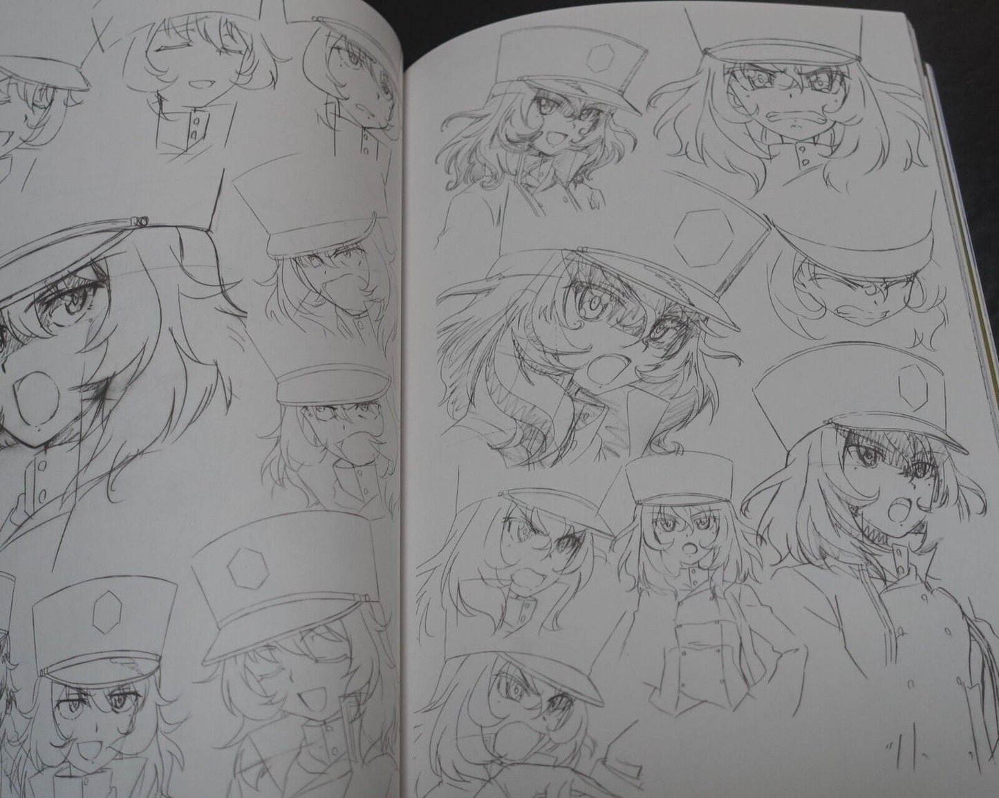 GIRLS und PANZER das FINALE 2nd Staff Art Book 