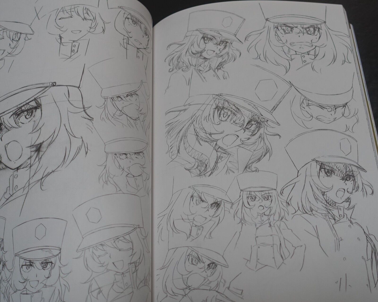GIRLS und PANZER das FINALE 2nd Staff Art Book 