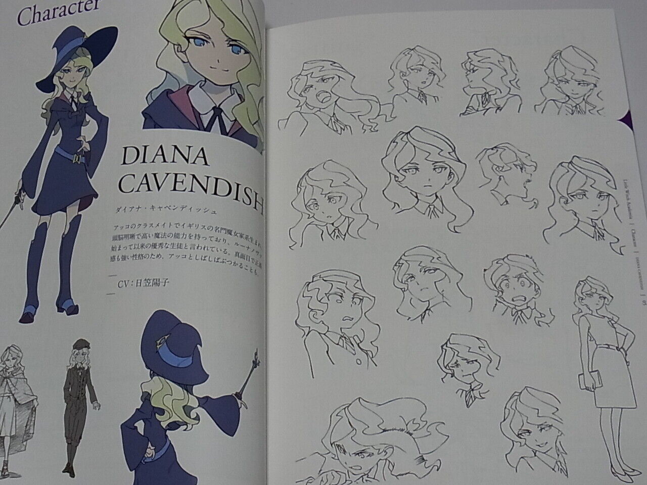 Little Witch Academia Story Board Art Book Vol.1-9 Epi01-25 complete set 