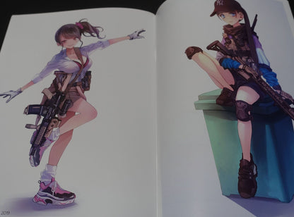OCEANS55 KOH MINAGI Color Illustration Art Book THE BEAUTIFUL IRON 