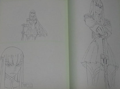 KILL la KILL key Art Collection vol.1 KLK 186page VERY RARE TRIGGER 