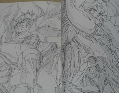 Outer Space Noshino Saint Seiya Fan Art Book outerspace 2 Knights of the Zodiac 