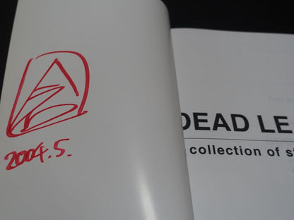 Hiroyuki Imaishi DEAD LEAVES Story Board Art Works Book Hand Drawn Autograph 