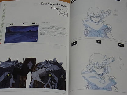 Mayutokage Fate Grand Order CM Animation Original Drawing Works FGO Key Frame 