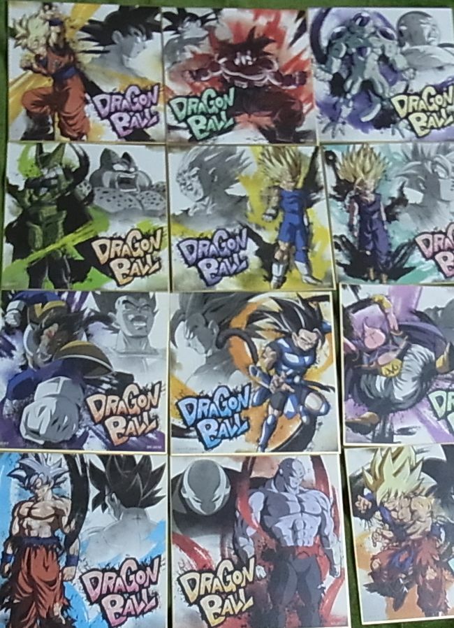 Dragon Ball BATTLE OF WORLD Print Shikishi Art Board 12 pieces complete set 