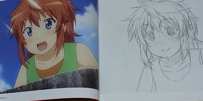 Non Non Biyori Repeat Character Key Frame Art Book 4 