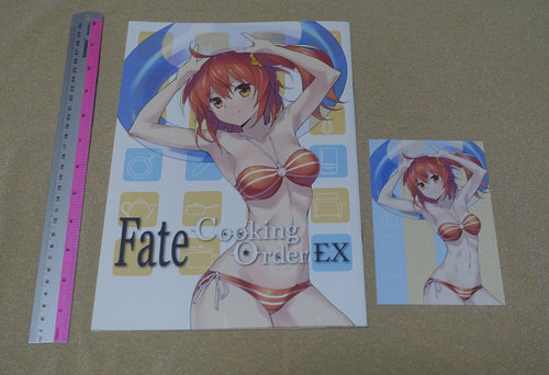 Nekoyashiki Fate Grand Order FGO Color Fan Art Book Fate Cooking Order EX 