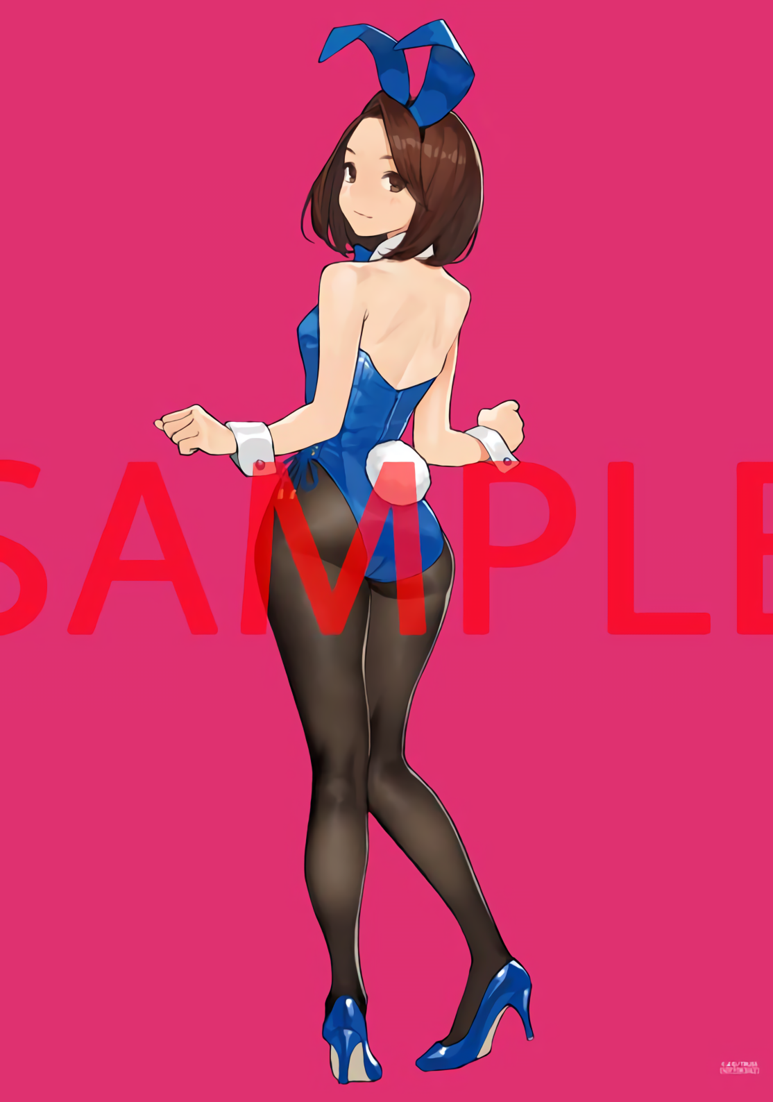 Miru Tights Yom Art Bunny B2 Size Tapestry 